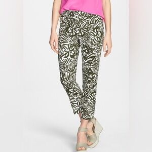 Kate Spade Orchid Jackie Havana Cropped Pants Sz 10